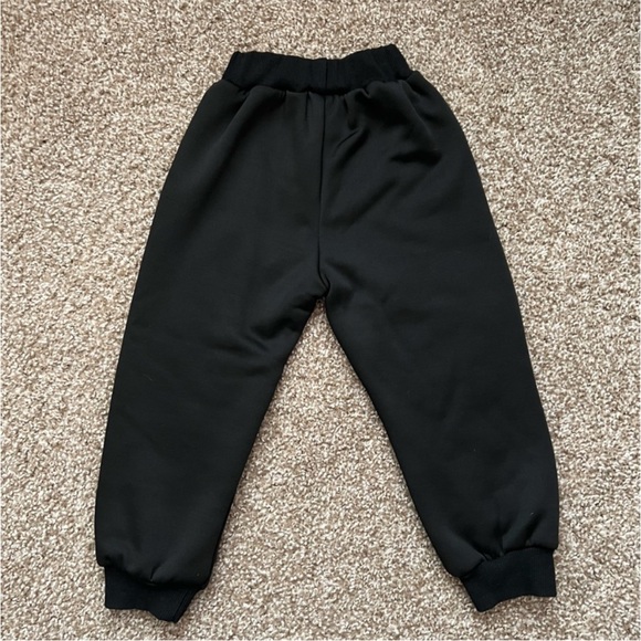 SHEIN Black Thermal Lined Matching Set Size 4Y - Picture 11 of 13